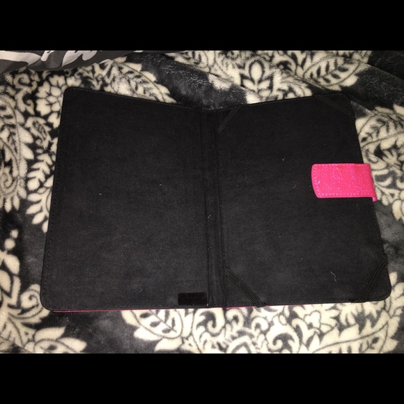 Pink sparkling / glitter tablet case - Picture 3 of 6